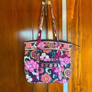 Vera Bradley Tote Bag! Multicolored, older pattern.